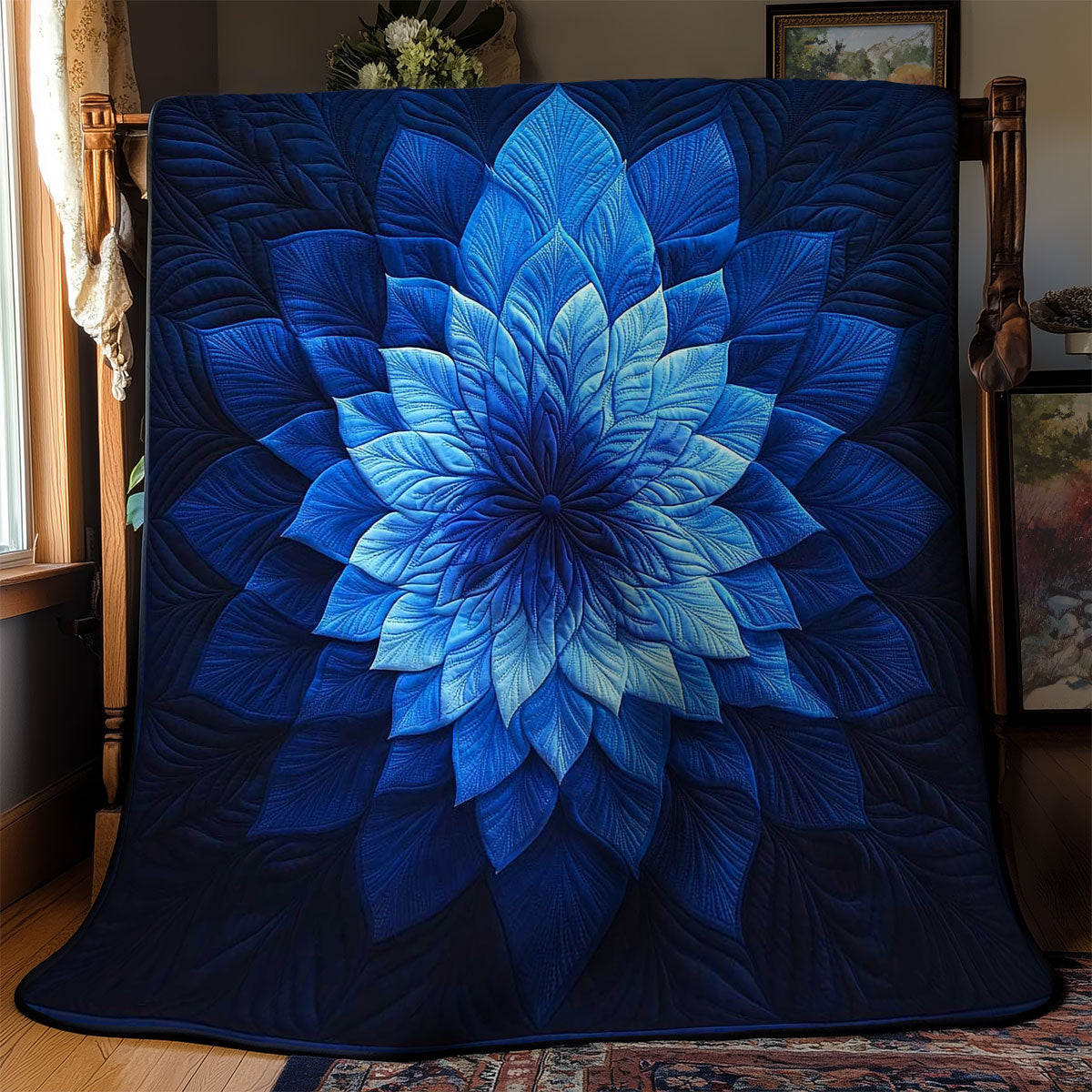 Moonlit Flower WN1103085CL Quilt