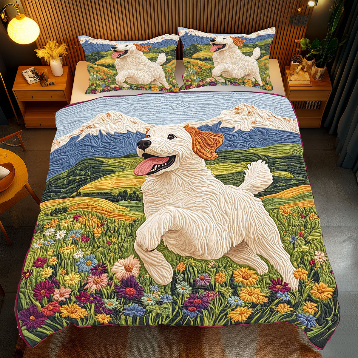 Running Labrador WP0701062CL Duvet Cover Set