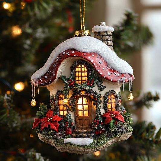 Warm Glow Mushroom WN2310060CL Christmas Ornament