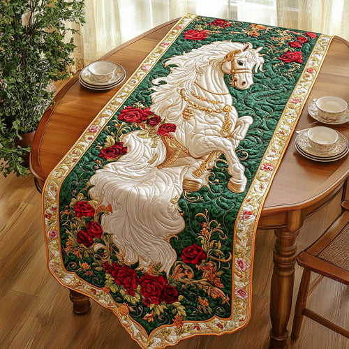 White Horse Waltz WJ1707041CL Quilted Table Runner