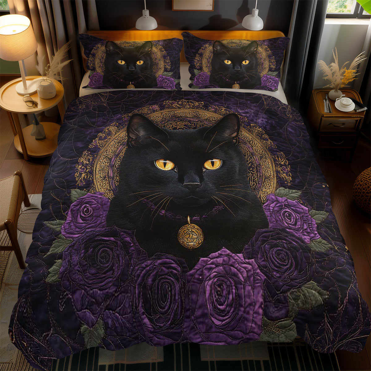 Gothic Cat WN0803101CL Duvet Cover Set