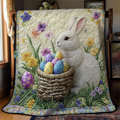 Whimsical Easter Rabbit WN0403059CL Quilt