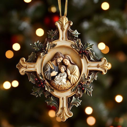 Sacred Joy CP0112106CL Christmas Ornament
