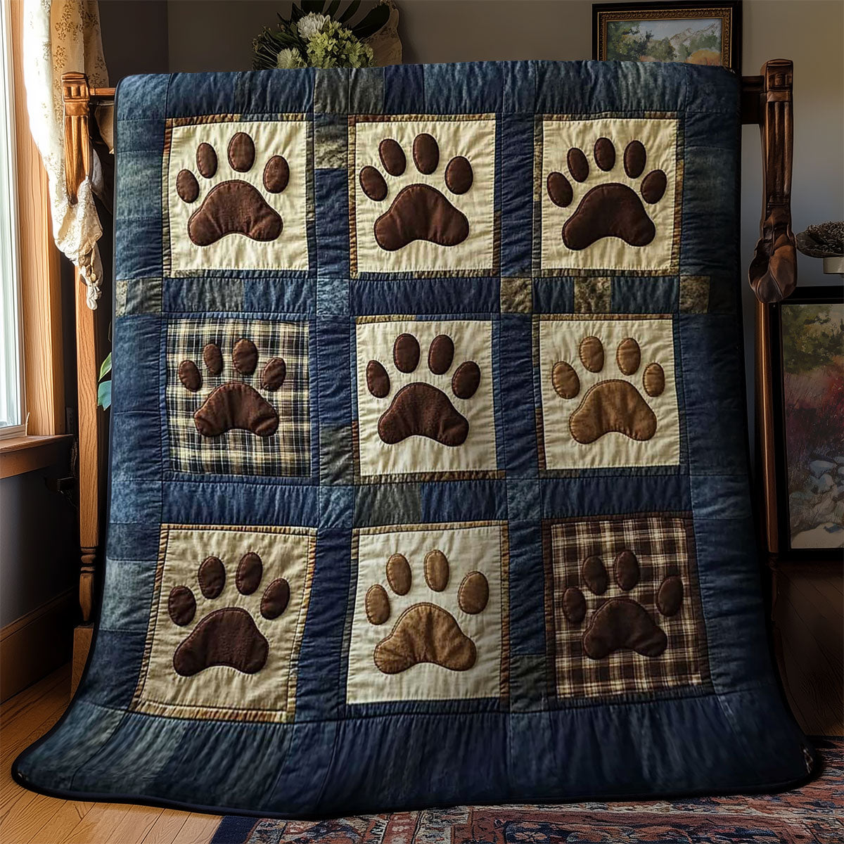 Forest Paw Dog WN0503011CL Quilt