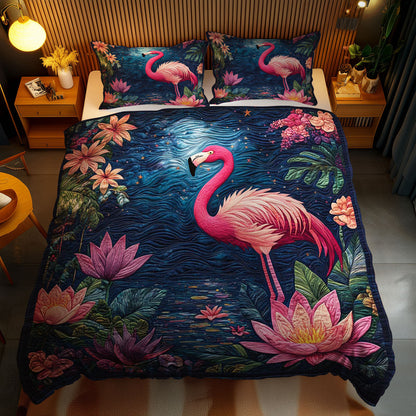 Vivid Flamingo WN1701161CL Duvet Cover Set