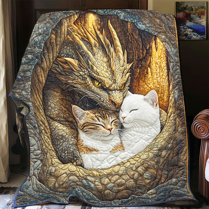 Snuggling Dragon WP1402037CL Quilt