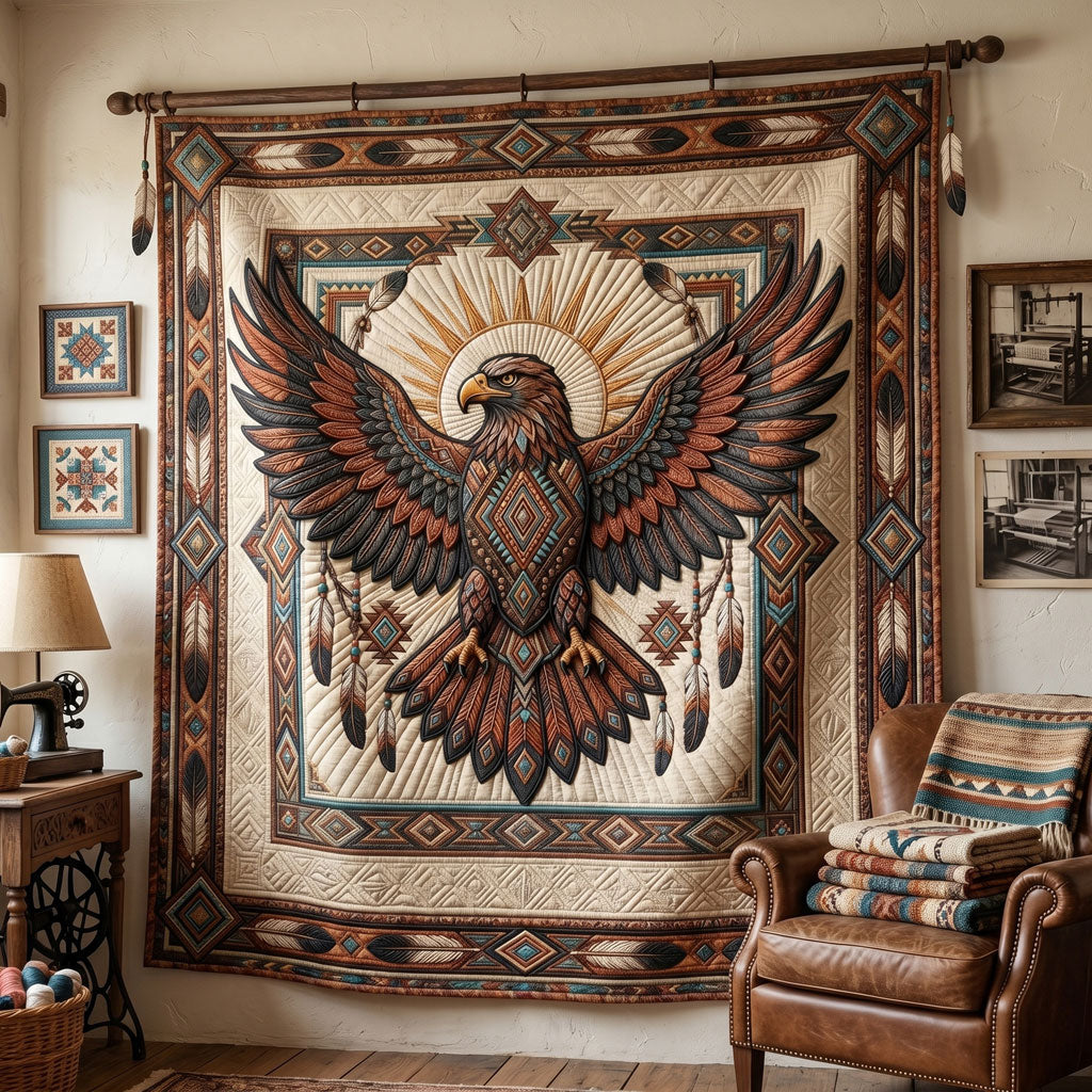 Wings Of The Spirit Eagle WN0906016CL Quilt