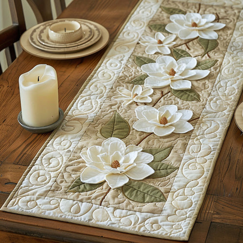 Magnolia CW2804017CL Quilted Table Runner