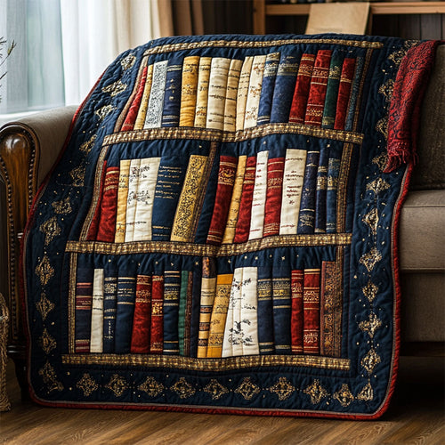 The Bookcase Heirloom WJ1606018CL Quilt