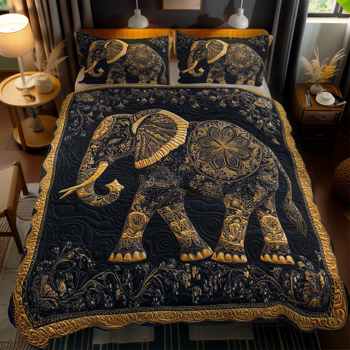 Mystic Elephant WN1003101CL Duvet Cover Set