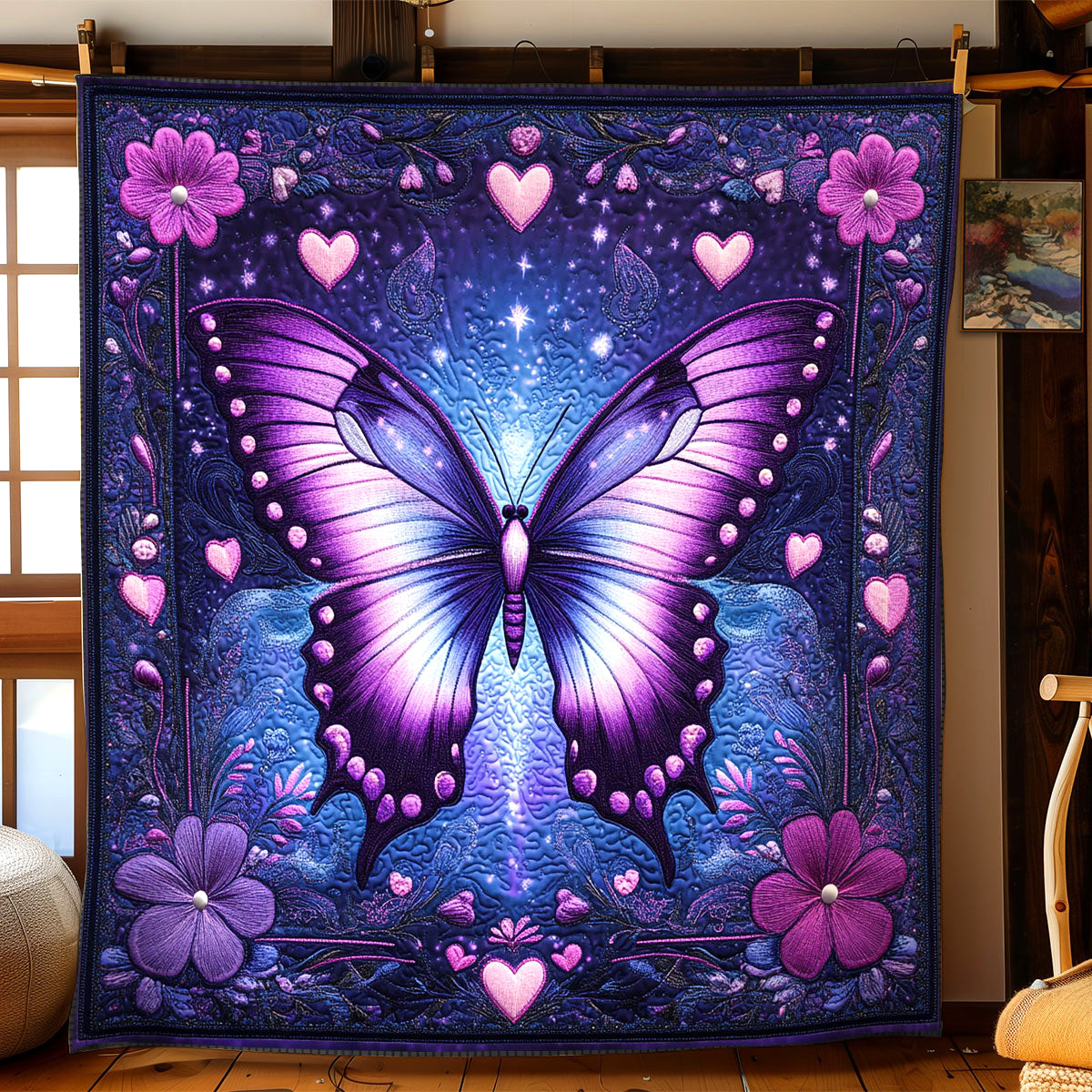 Mystic Butterfly CW1401009CL Quilt