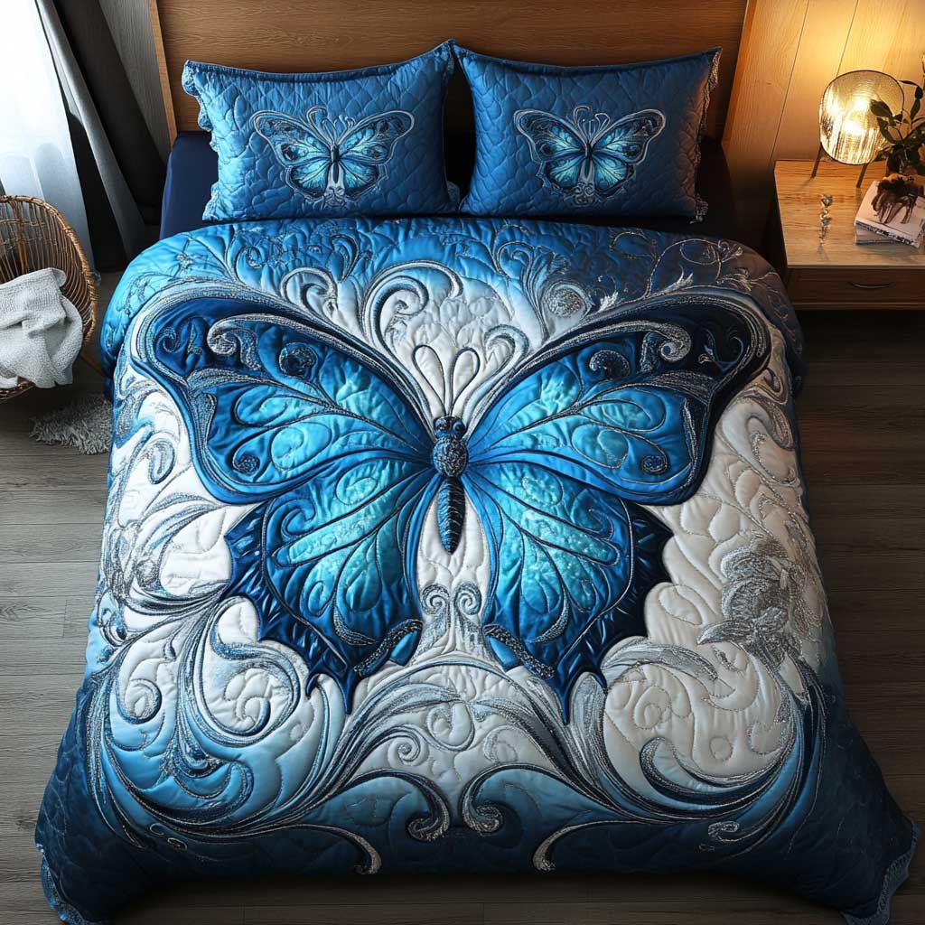 Watery Butterfly WP2502060CL Duvet Cover Set