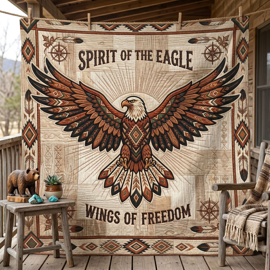 Spirit Of The Eagle WN0906014CL Quilt