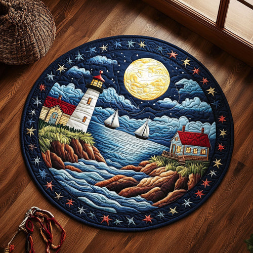 Guided By Starlight WJ0906039CL Quilted Round Mat