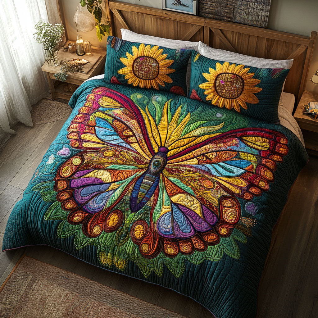 Sunburst Butterfly WN1201069CL Duvet Cover Set