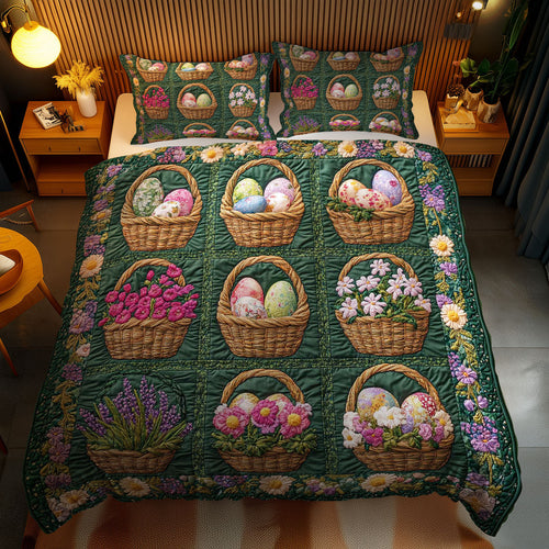 Easter Bloom Baskets WN1701103CL Duvet Cover Set