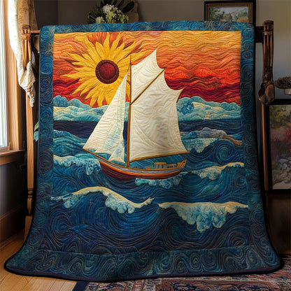 Mystic Sailboat WN0602003CL Quilt