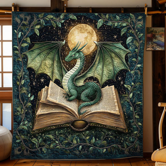 Dragon Keeper's Library WN0601075CL Quilt