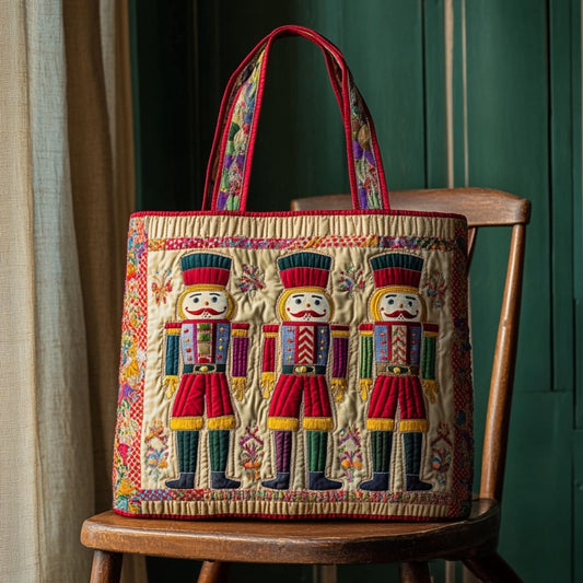 Nutcrackers XR1710002CL Quilted Tote Bag