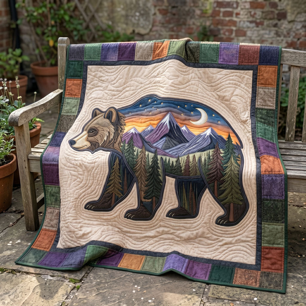 Mountain Spirit Bear WN0505019CL Quilt
