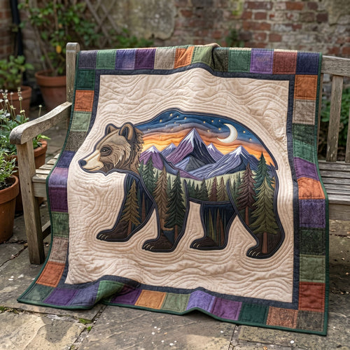 Mountain Spirit Bear WN0505019CL Quilt