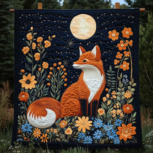 Moonlight Garden Fox WP0701032CL Quilt