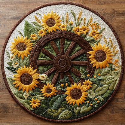 Wheel Sunny WN2805062CL Quilted Round Mat
