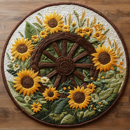 Wheel Sunny WN2805062CL Quilted Round Mat