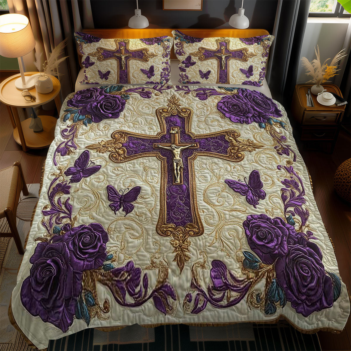 Eternal Cross WN1202066CL Duvet Cover Set