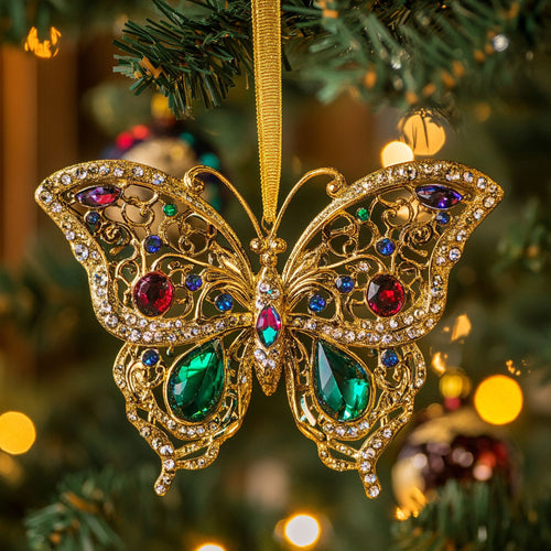 Butterfly Holiday Magic CW2310006CL Christmas Ornament