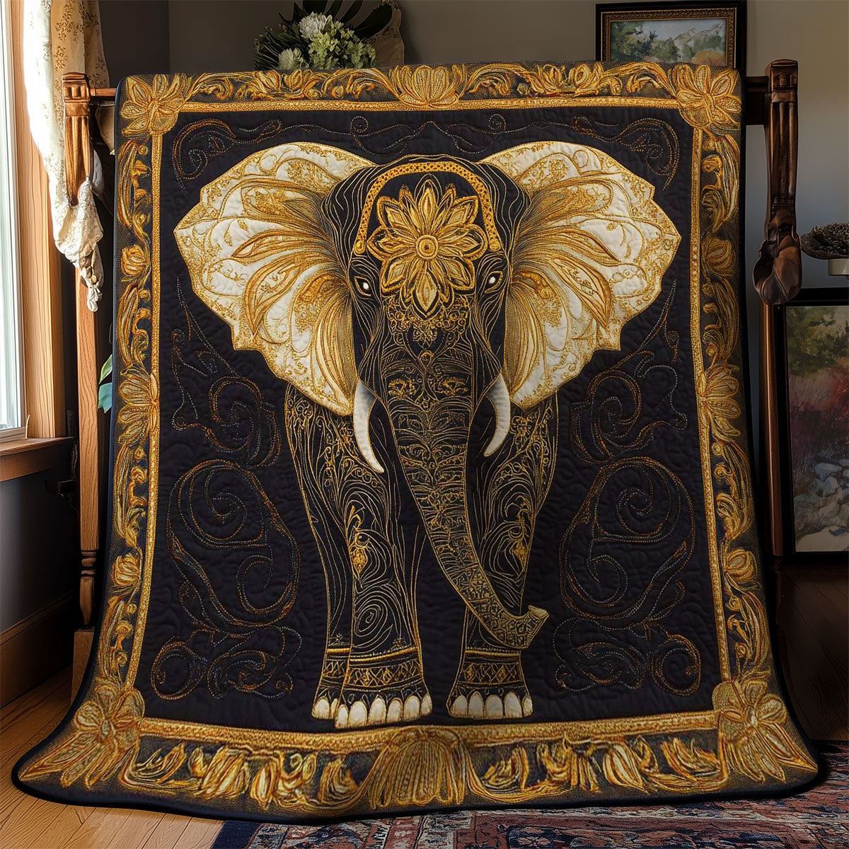 Majestic Elephant WN1003022CL Quilt