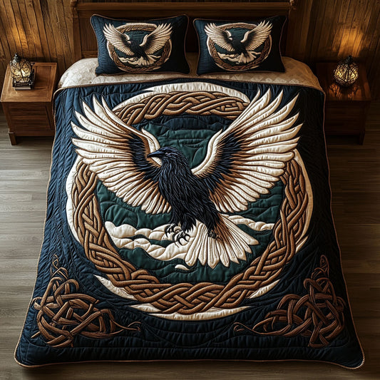 Ethereal Celtic Crow WP0204014CL Duvet Cover Set
