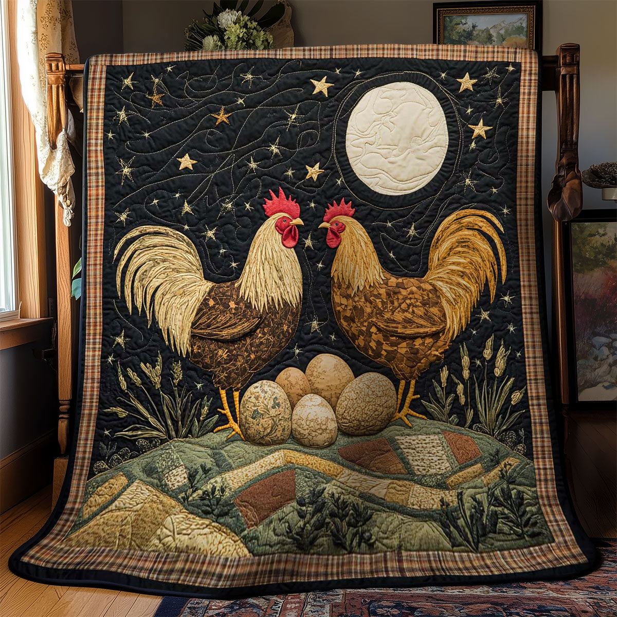 Farmhouse Chicken WN1702029CL Quilt