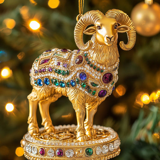 Golden Ram CW2711027CL Christmas Ornament