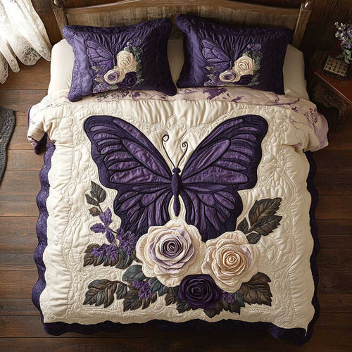 Celestial Purple Butterfly WP0302008CL Duvet Cover Set