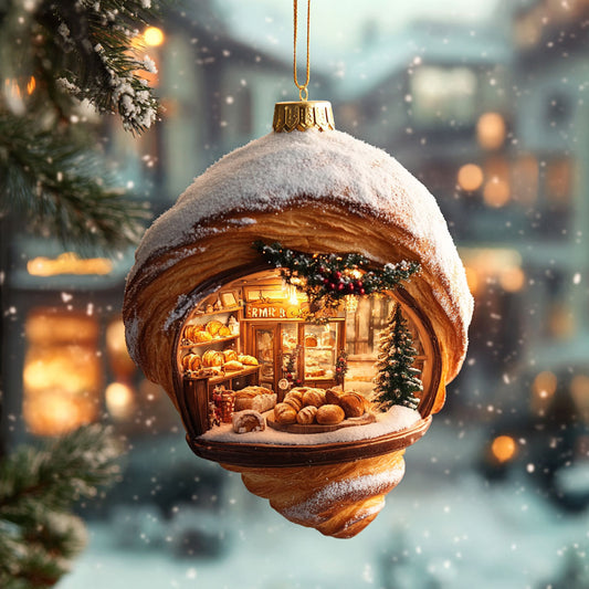 Christmas Croissant WN2911003CL Christmas Ornament
