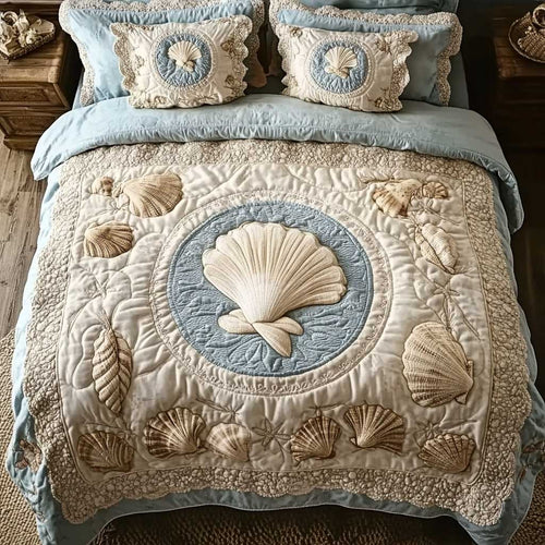 Coastal Seashell WN2403023CL Duvet Cover Set