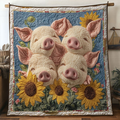 Meadow Pig WN0901052CL Quilt