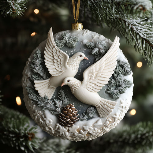 Turtle Dove of Friendship XK1710019CL Christmas Ornament