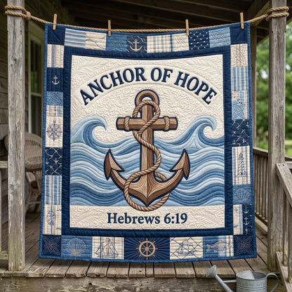 Anchor Of Hope Faith WN2804001CL Quilt