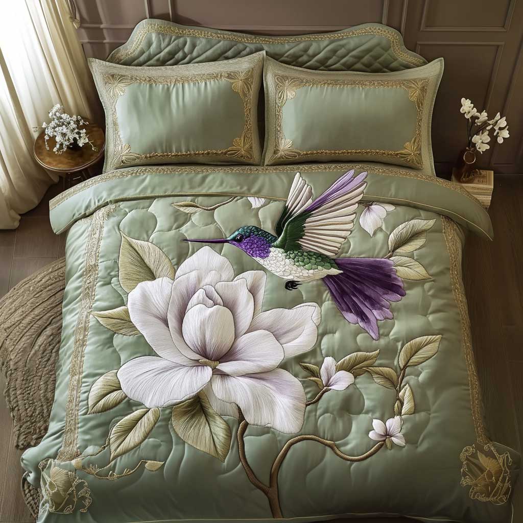 Magnolia Hummingbird WN2802043CL Duvet Cover Set