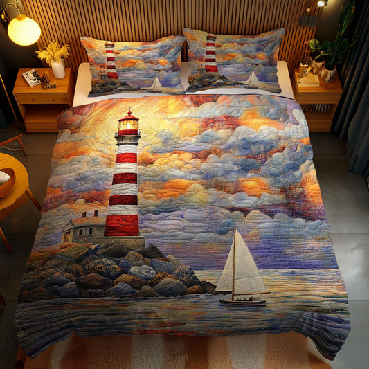 Rustic Lighthouse WN0502089CL Duvet Cover Set