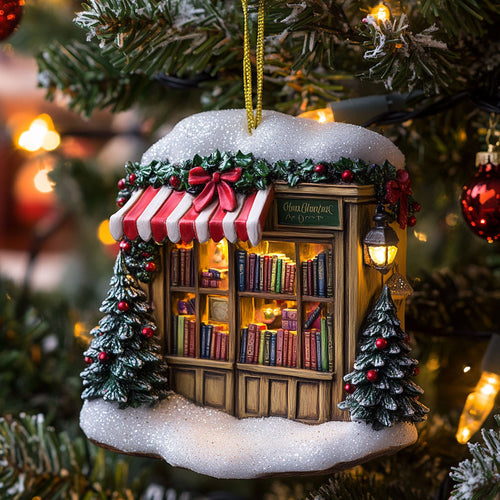 Holiday Book Shop CW2611051CL Christmas Ornament