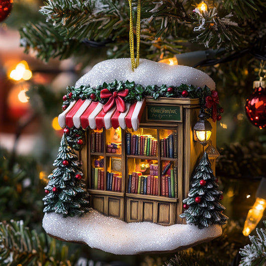 Holiday Book Shop CW2611051CL Christmas Ornament