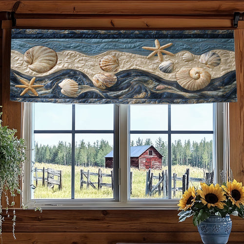 Ocean Treasures WN2003075CL Quilted Valance