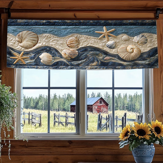 Ocean Treasures WN2003075CL Quilted Valance