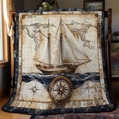 Antique Sailboat WN0602035CL Quilt