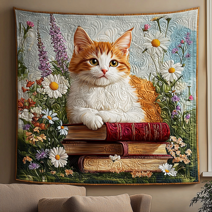 Wise Ginger Cat QA0901008CL Quilt