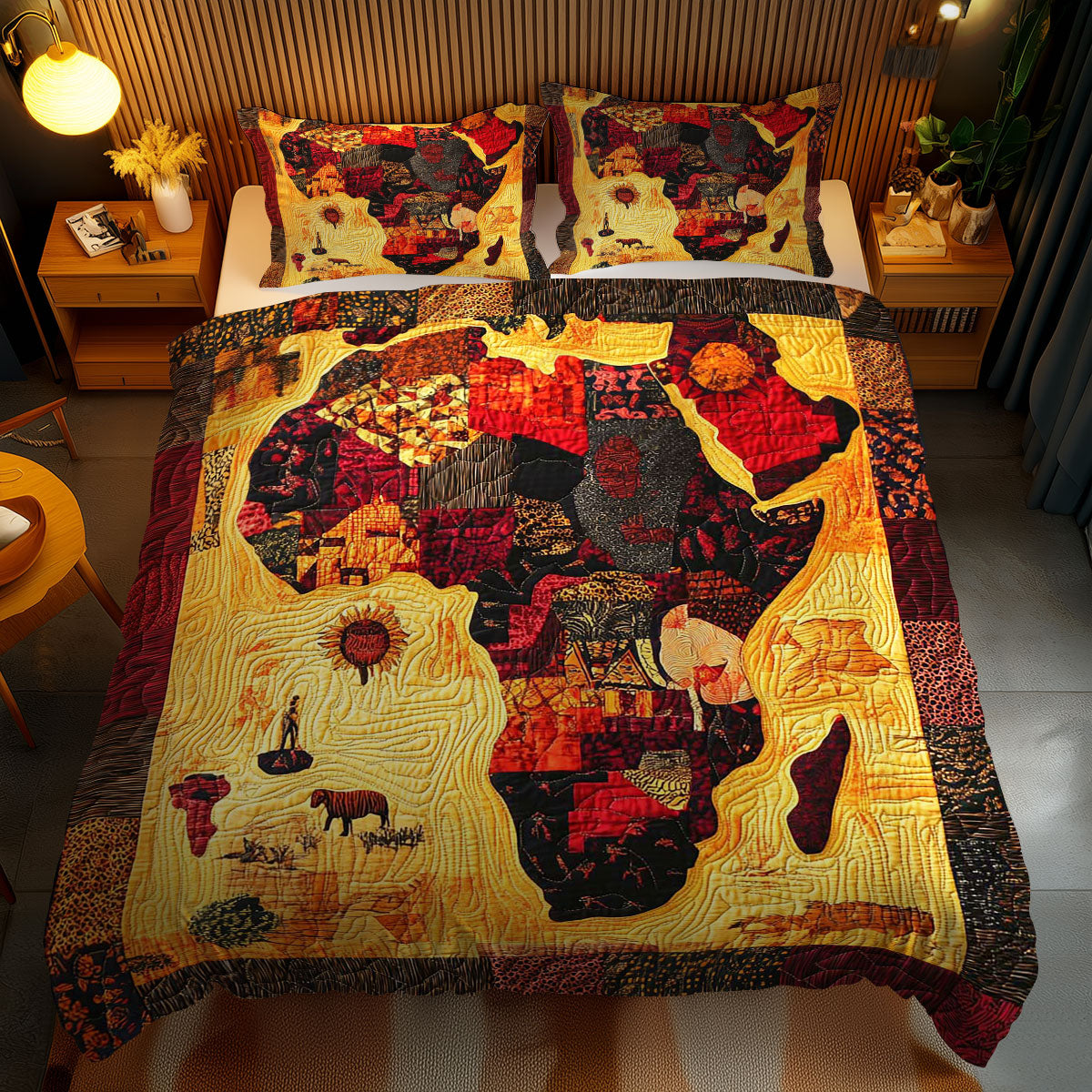 Wild African Safari WN1103171CL Duvet Cover Set