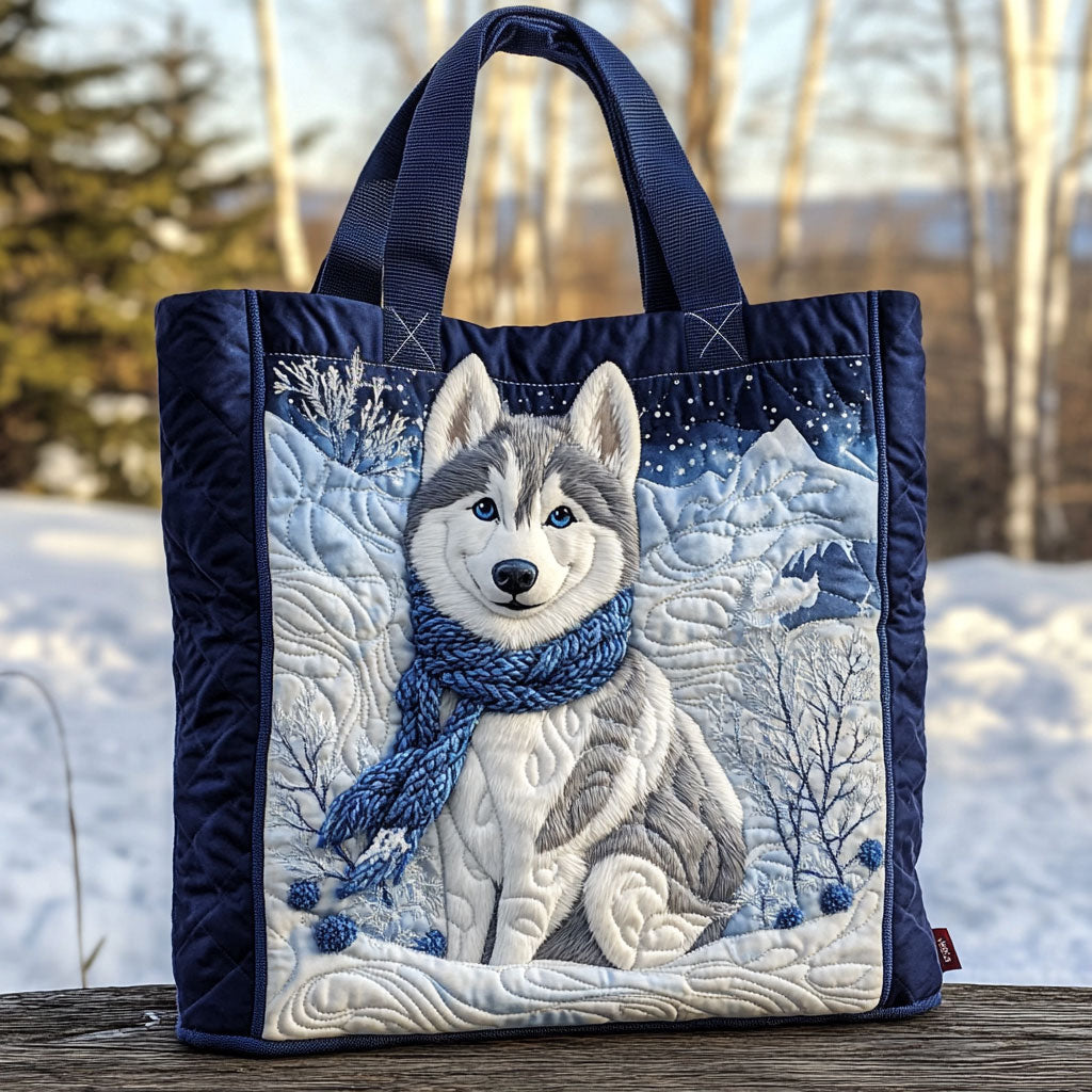 Frosty Tale CP1810019CL Quilted Tote Bag